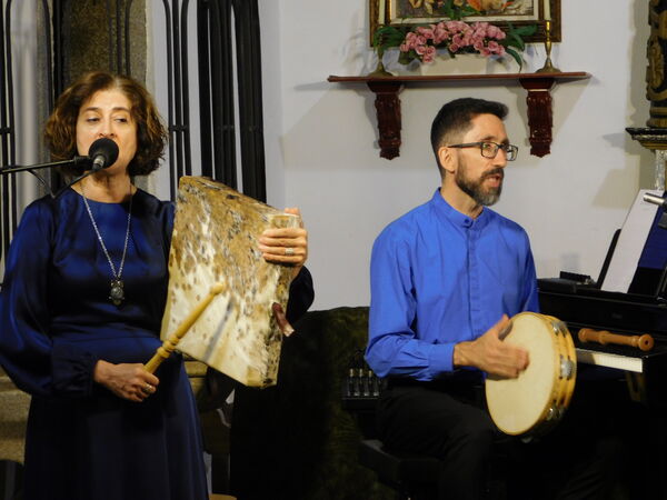 En la iglesia de San Antonio Abad de Fresnedoso.