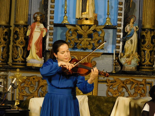 En la iglesia de San Antonio Abad de Fresnedoso.