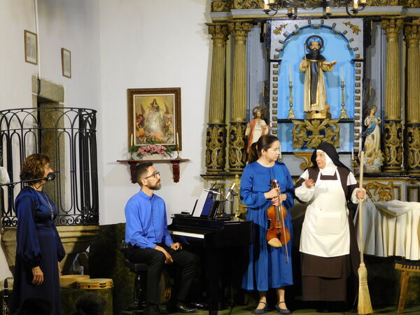 En la iglesia de San Antonio Abad de Fresnedoso.
