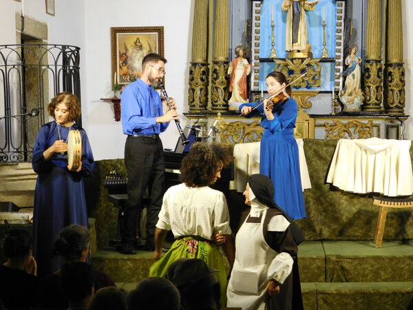 En la iglesia de San Antonio Abad de Fresnedoso.