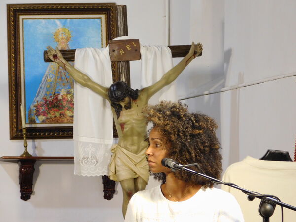 En la iglesia de San Antonio Abad de Fresnedoso.