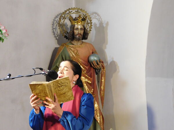 En la iglesia de San Benito de Galisancho