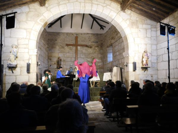 En la iglesia de San Cristóbal de Sanchón de la Ribera.