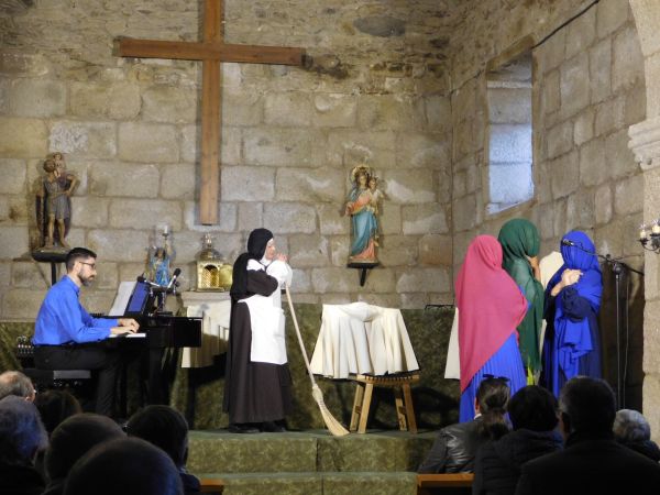 En la iglesia de San Cristóbal de Sanchón de la Ribera.