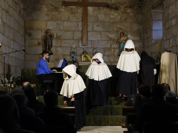 En la iglesia de San Cristóbal de Sanchón de la Ribera.