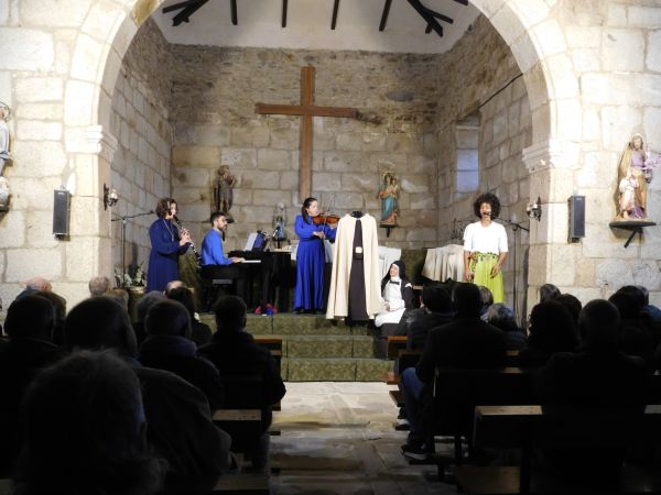 En la iglesia de San Cristóbal de Sanchón de la Ribera.