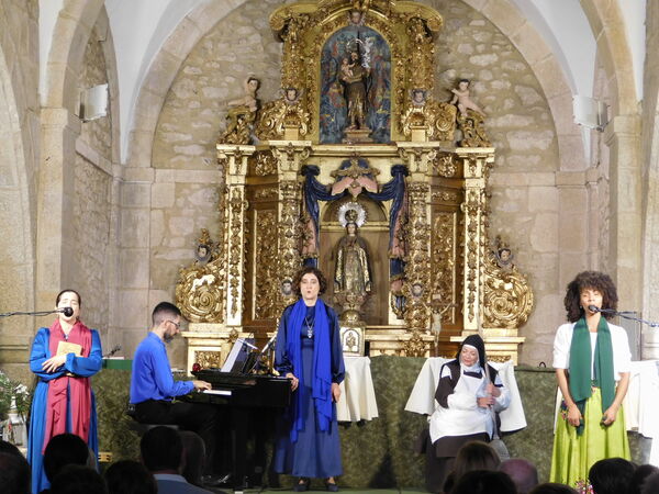 En la iglesia de San José de La Alberguería de Argañán