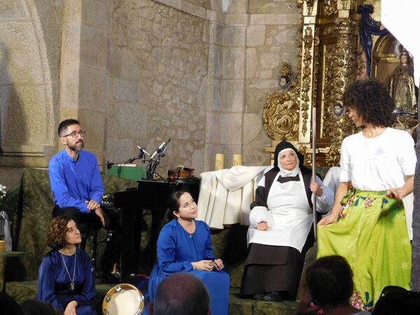 En la iglesia de San José de La Alberguería de Argañán