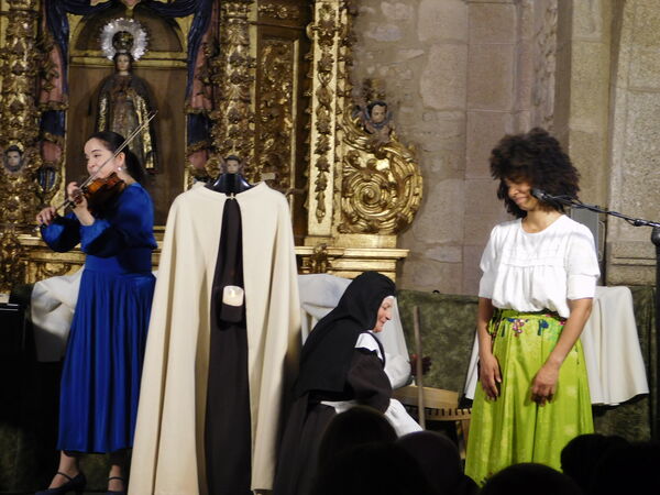 En la iglesia de San José de La Alberguería de Argañán