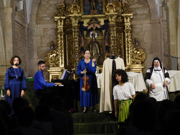 En la iglesia de San José de La Alberguería de Argañán