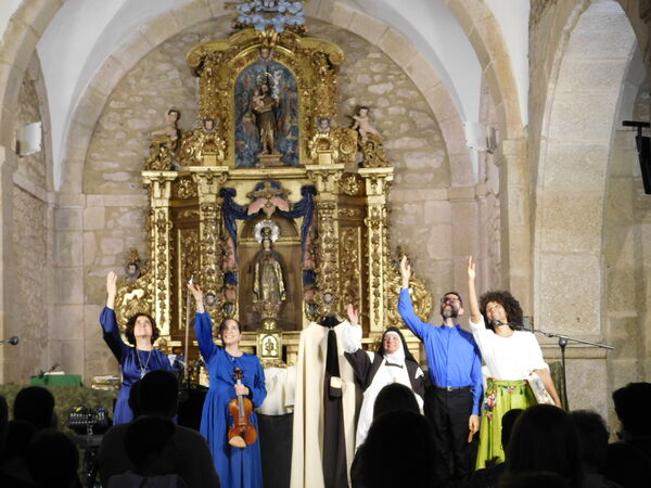 En la iglesia de San José de La Alberguería de Argañán