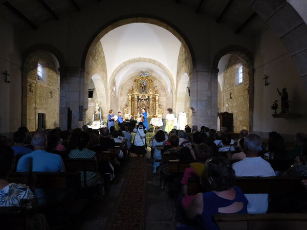 En la iglesia de San José de La Alberguería de Argañán