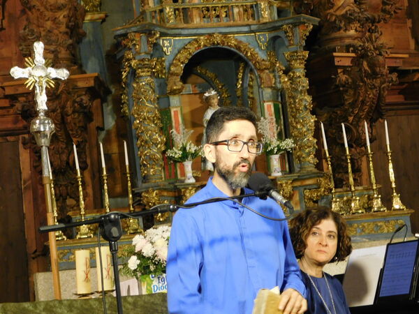 En la iglesia de San Juan Bautista de San Muñoz