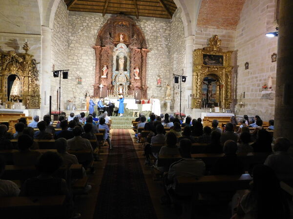En la iglesia de San Juan Bautista de San Muñoz