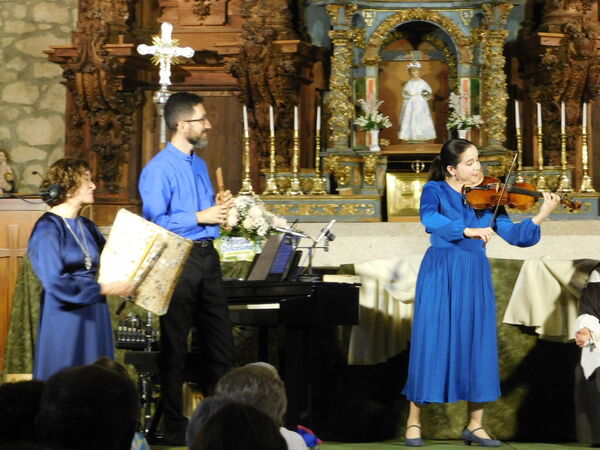 En la iglesia de San Juan Bautista de San Muñoz