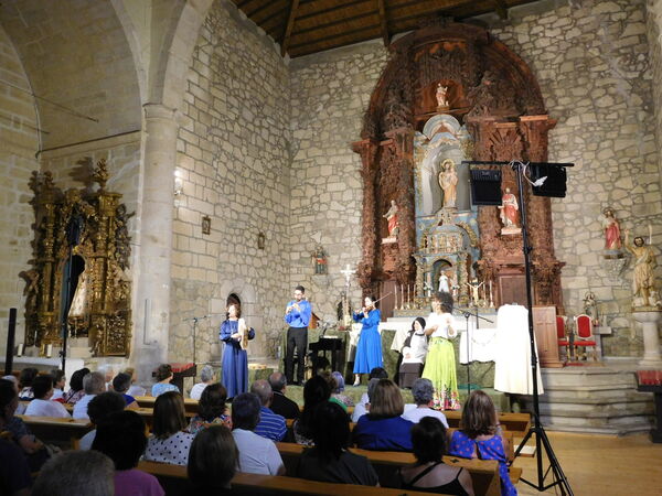 En la iglesia de San Juan Bautista de San Muñoz