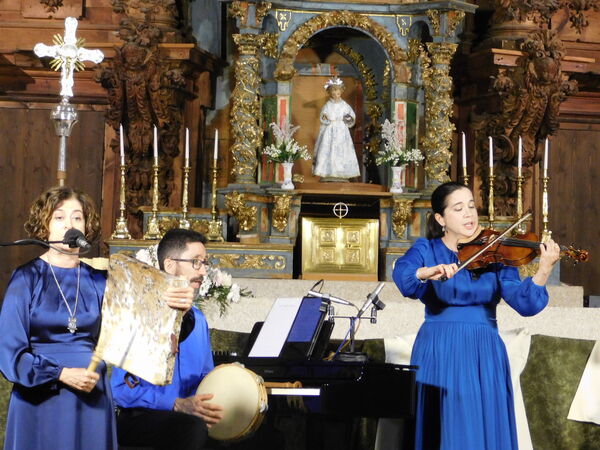En la iglesia de San Juan Bautista de San Muñoz