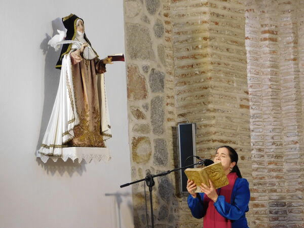 En la iglesia de San Juan de Coca de Alba