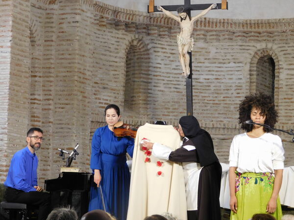 En la iglesia de San Juan de Coca de Alba