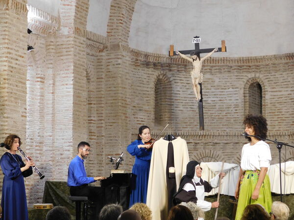 En la iglesia de San Juan de Coca de Alba