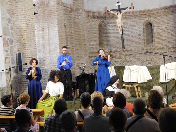 En la iglesia de San Juan de Coca de Alba