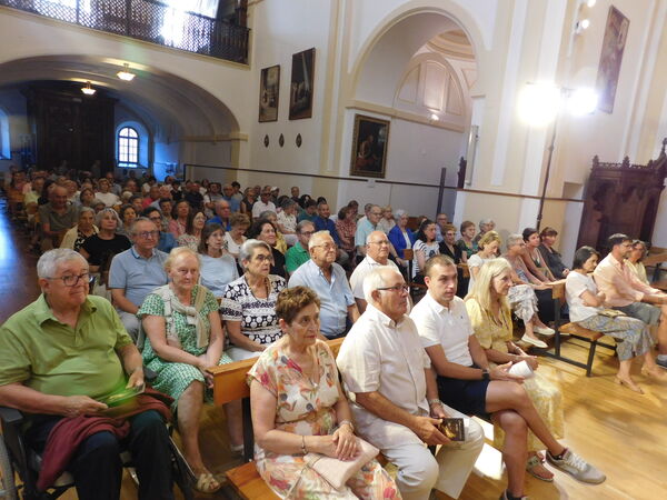 En la iglesia de San Juan de la Cruz en Alba de Tormes