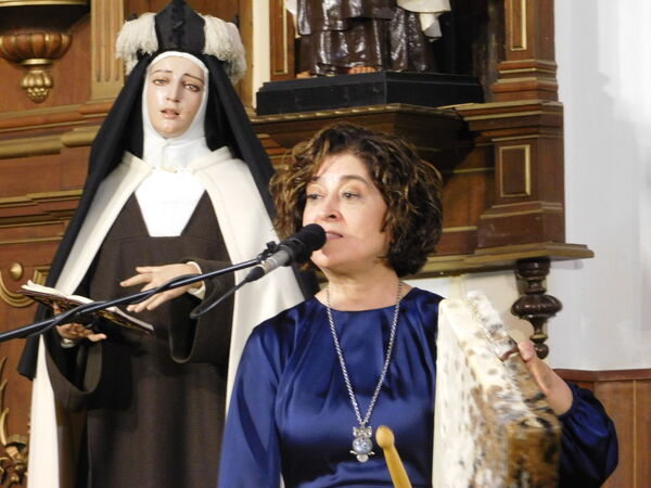 En la iglesia de San Juan de la Cruz en Alba de Tormes