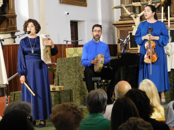 En la iglesia de San Juan de la Cruz en Alba de Tormes