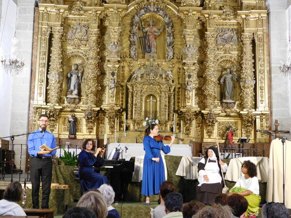 En la iglesia de San Lorenzo de El Bodón.