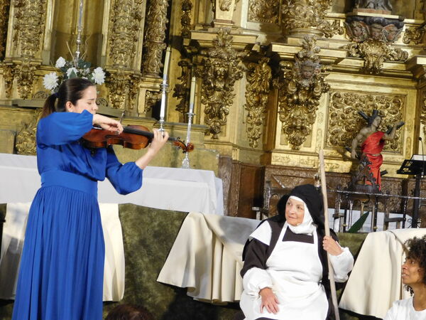 En la iglesia de San Lorenzo de El Bodón.