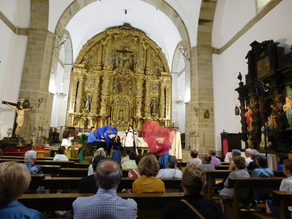 En la iglesia de San Lorenzo de El Bodón.
