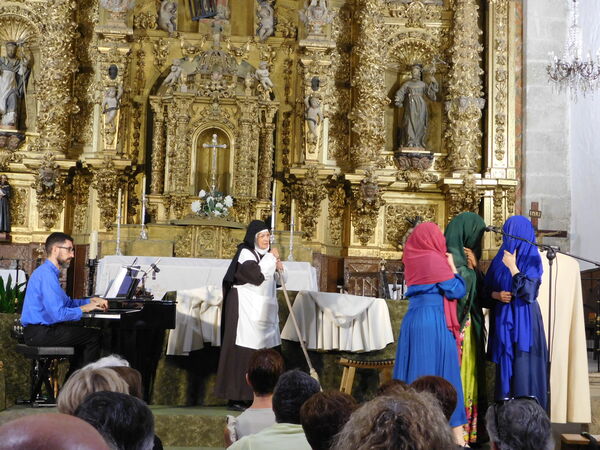 En la iglesia de San Lorenzo de El Bodón.