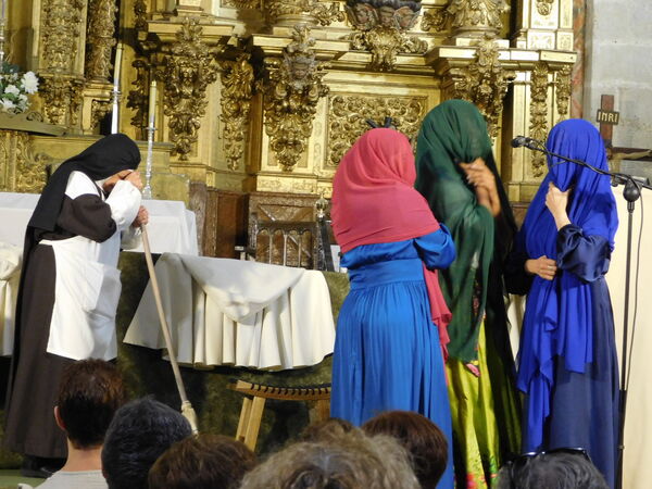 En la iglesia de San Lorenzo de El Bodón.