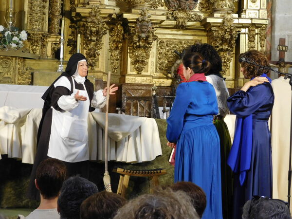 En la iglesia de San Lorenzo de El Bodón.