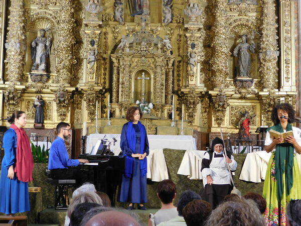 En la iglesia de San Lorenzo de El Bodón.