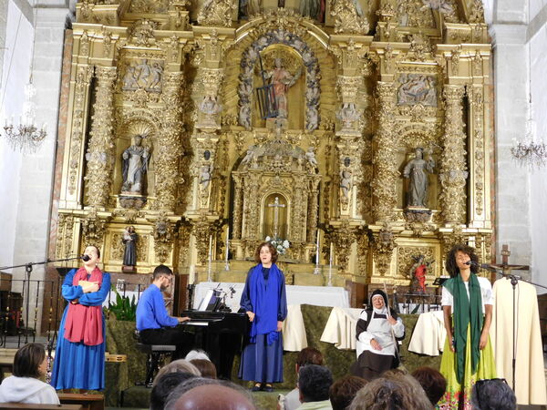 En la iglesia de San Lorenzo de El Bodón.