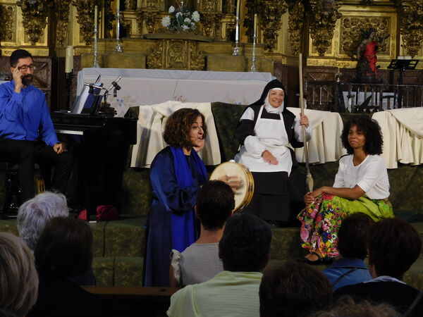 En la iglesia de San Lorenzo de El Bodón.
