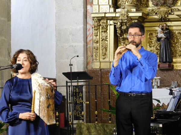 En la iglesia de San Lorenzo de El Bodón.
