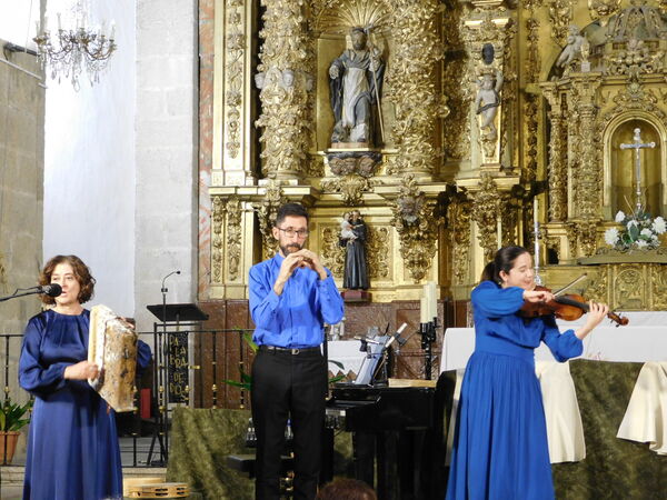En la iglesia de San Lorenzo de El Bodón.