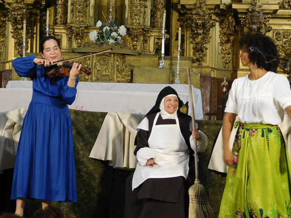 En la iglesia de San Lorenzo de El Bodón.