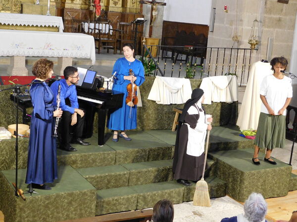 En la iglesia de San Lorenzo de El Bodón.