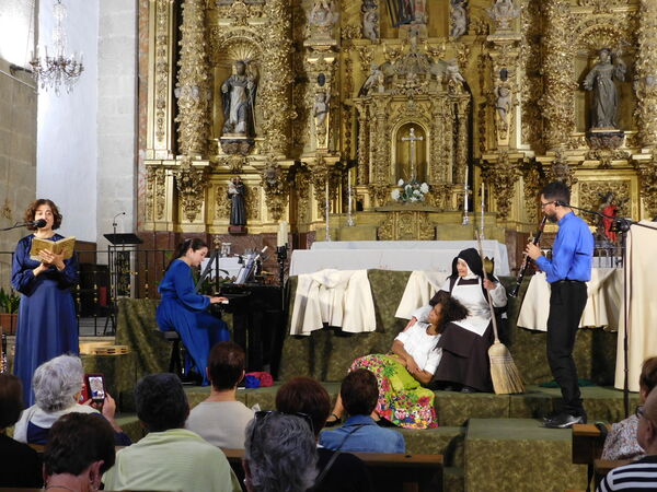 En la iglesia de San Lorenzo de El Bodón.