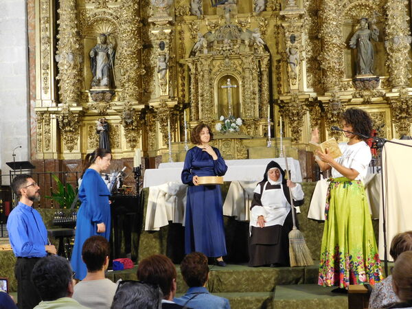 En la iglesia de San Lorenzo de El Bodón.