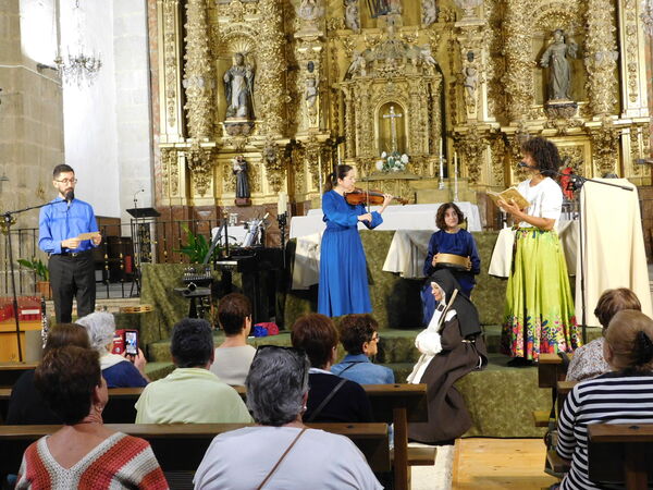 En la iglesia de San Lorenzo de El Bodón.