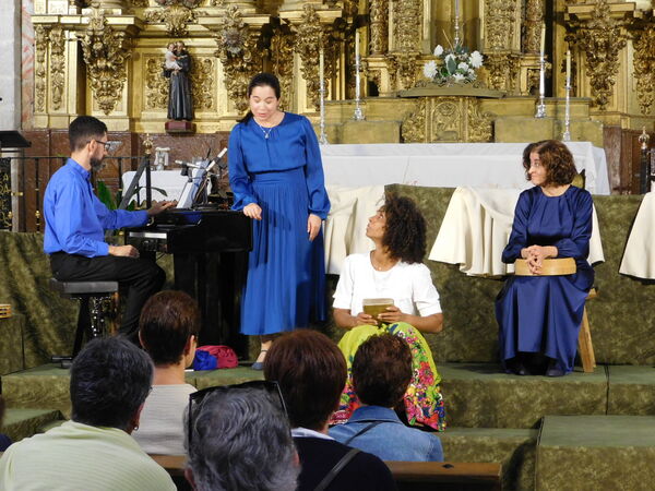 En la iglesia de San Lorenzo de El Bodón.