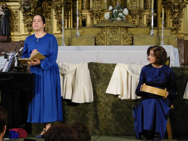 En la iglesia de San Lorenzo de El Bodón.