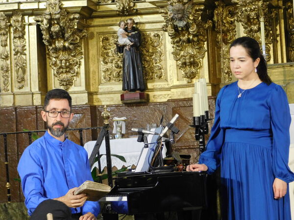 En la iglesia de San Lorenzo de El Bodón.