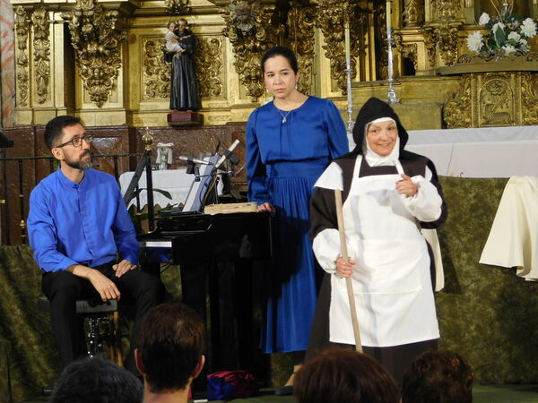 En la iglesia de San Lorenzo de El Bodón.