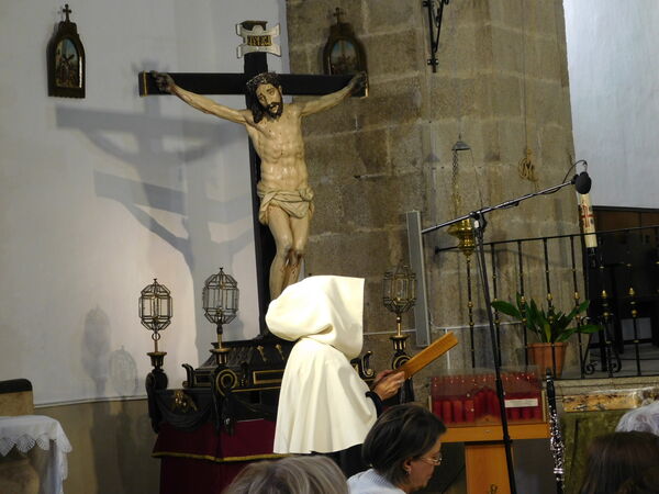En la iglesia de San Lorenzo de El Bodón.