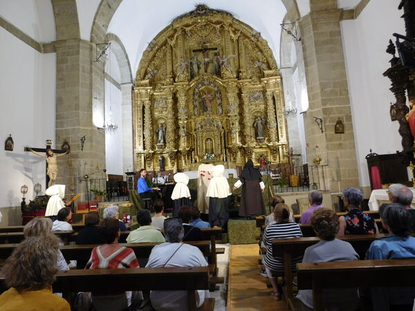 En la iglesia de San Lorenzo de El Bodón.